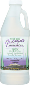 GEORGE'S: Aloe Vera Liquid, 32 oz