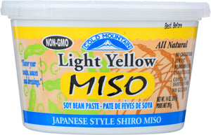 COLD MOUNTAIN: Light Yellow Miso, 14 oz