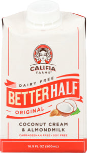 CALIFIA: Original Better Half Coconut Cream & Almondmilk, 16.9 oz