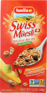 FAMILIA: Swiss Muesli Original Cereal, 12 oz