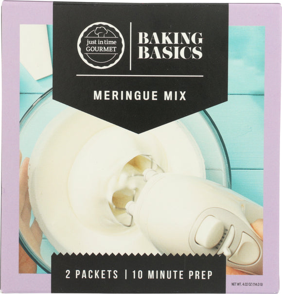 JUST IN TIME GOURMET: Meringue Mix Powder, 4 oz