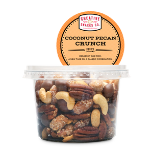 CREATIVE SNACK: Coconut Pecan Crunch Cup, 9 oz