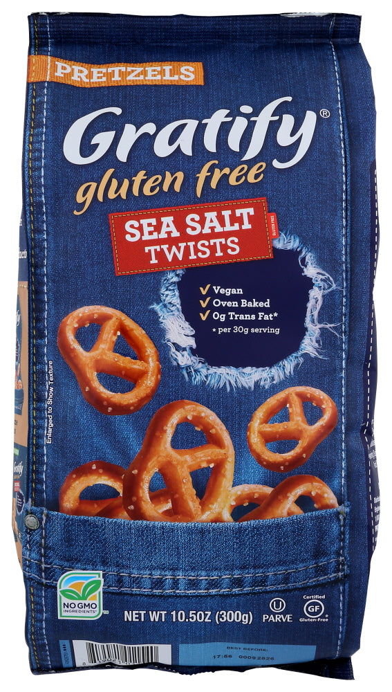 GRATIFY: Pretzel Twist Gluten Free, 10.5 oz