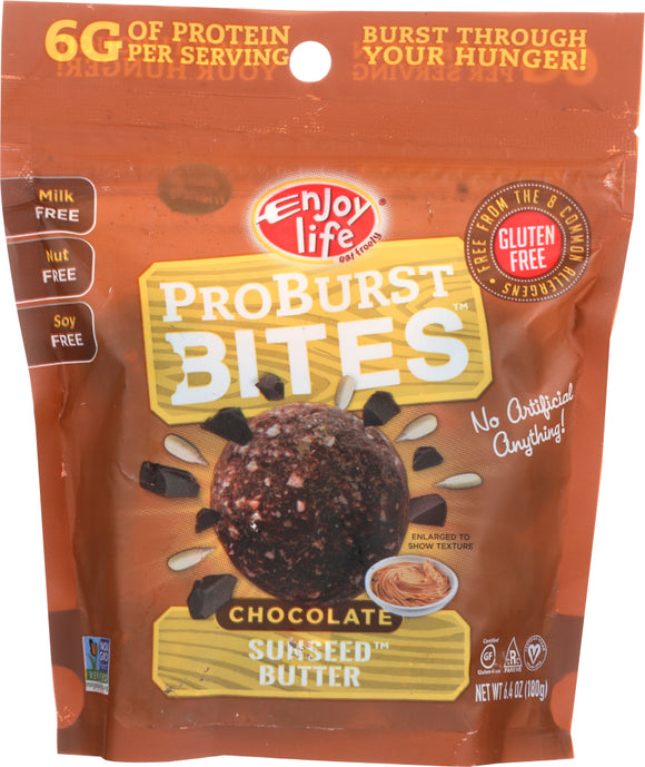 ENJOY LIFE: Sunseed Butter Proburst Bites, 6.4 oz
