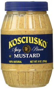 KOSCIUSKO: Spicy Brown Mustard, 9 oz