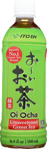 ITO EN: Oi Ocha Green Tea Unsweetened, 16.9 oz