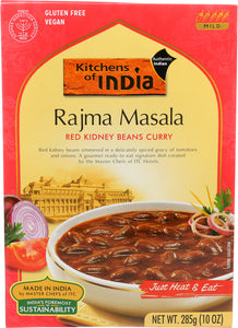 KITCHENS OF INDIA: Entre Ready To Eat Rajma Masala Curry, 10 oz