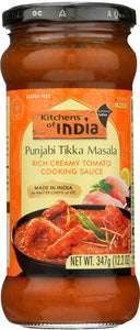 KITCHENS OF INDIA: Sauce Cooking Creamy Tomato, 12.2 oz