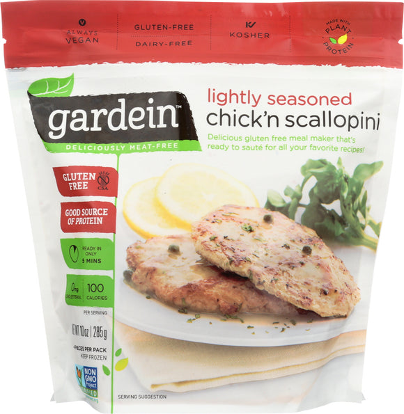 GARDEIN: Chick’n Scallopini, 10 oz