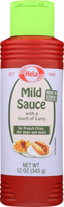 HELA: Curry Spice Ketchup Mild, 12 oz