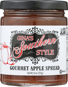GINAS SOUTHERN STYLE: Gourmet Apple Spread, 9 oz