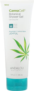 ANDALOU NATURALS: CannaCell Botanical Shower Gel Joyful, 8 oz
