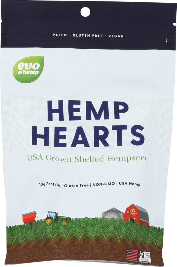EVO HEMP: Hemp Hearts, 8 oz