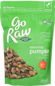 GO RAW: Organic Sprouted Pumpkin Seeds, 16 oz