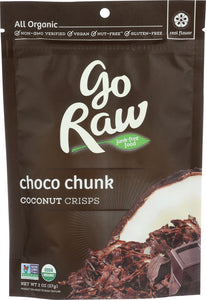 GO RAW: Choco Chunk Coconut Crisp, 2 oz
