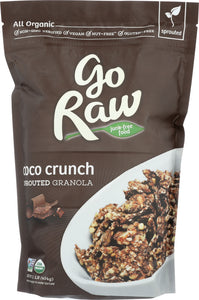GO RAW: Granola Coco Sprouted Organic, 16 oz