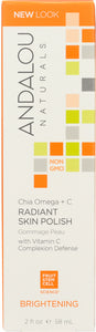 ANDALOU NATURALS: Radiant Skin Polish Brightening, 2 oz