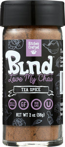 KITCHEN CRAFTED: BLND Love My Chai Tea Spice, 2 oz