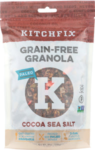 KITCHFIX: Cocoa Sea Salt Granola, 10 oz