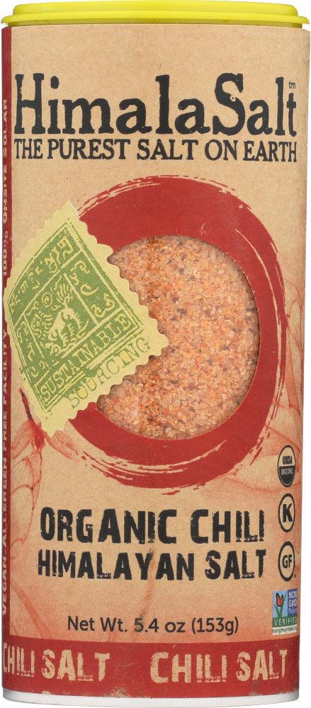 HIMALA SALT: Organic Chili Himalayan Salt, 5.4 oz