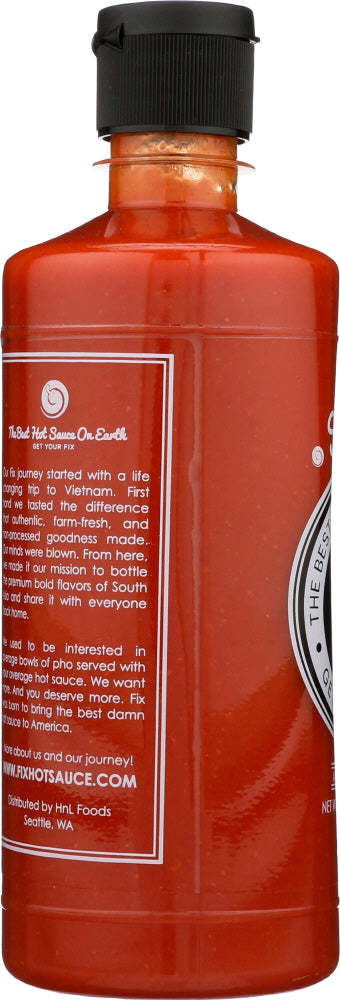 FIX HOT SAUCE: Sauce Hot Sriracha, 17 oz