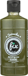 FIX HOT SAUCE: Lemongrass Sriracha Hot Sauce, 10 oz