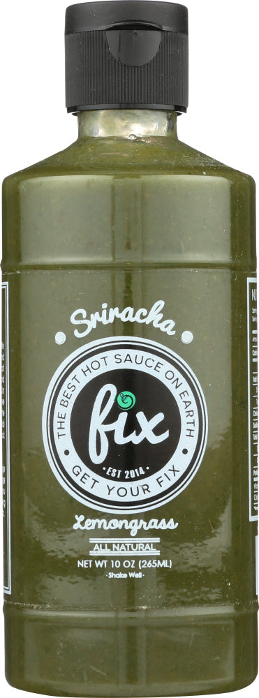 FIX HOT SAUCE: Lemongrass Sriracha Hot Sauce, 10 oz