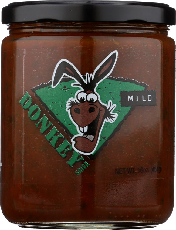 DONKEY CHIP: Mild Salsa, 16 oz