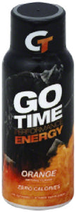 GO TIME PERFORMANCE ENERGY: Energy Shot Orange, 2 oz