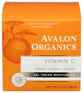 AVALON ORGANICS: Vitamin C Gel Creme Moisturizer , 1.7 oz