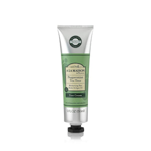 A LA MAISON: Peppermint Tea Tree Foot Cream, 5 fo
