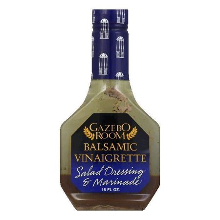 GAZEBO ROOM: Balsamic Vinaigrette Salad Dressing and Marinade, 16 fl oz