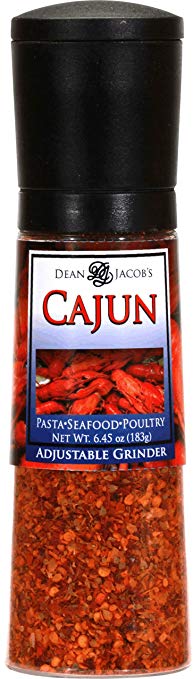 DEAN JACOBS: Jumbo Grinder Cajun Seasoning, 6.45 oz