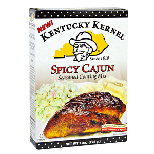 KENTUCKY KERNEL: Spicy Cajun Seasoned Coating Mix, 7 oz