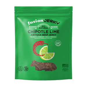 FUSION JERKY: Chipotle Lime Beef Jerky, 2.75 oz