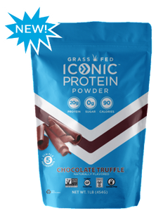 ICONIC: Powder Plant Protein Chocolate, 1 lb