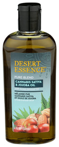 DESERT ESSENCE: Cannabis Sativa And Jojoba Oil Pure Blend, 4 fo