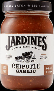 JARDINES: Garlic Chipotle Salsa, 16 oz