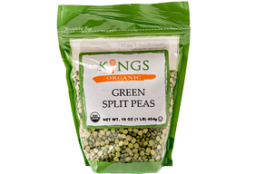 KINGS PRIVATE LABEL: Organic Green Split Peas, 16 oz