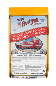 BOB'S RED MILL: Gluten Free Flour Tapioca, 25 lb