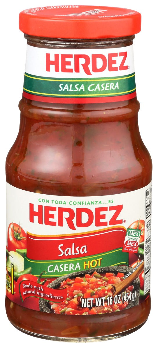 HERDEZ: Salsa Casera Hot, 16 oz