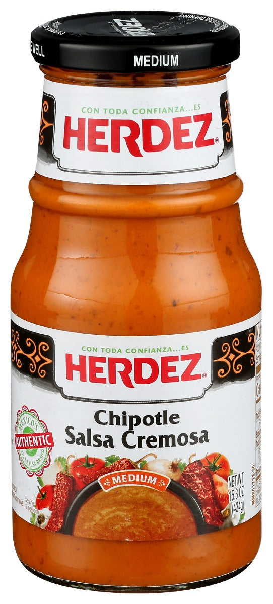 HERDEZ: Creamy Chipotle Salsa, 15.3 oz