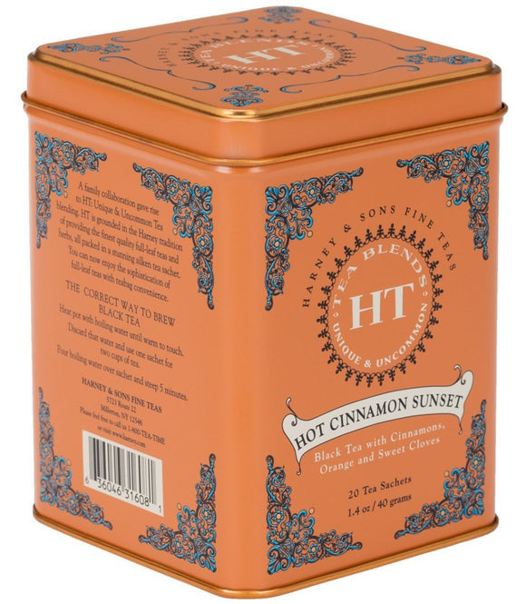 HARNEY & SONS: Hot Cinnamon Sunset Tea, 20 bg