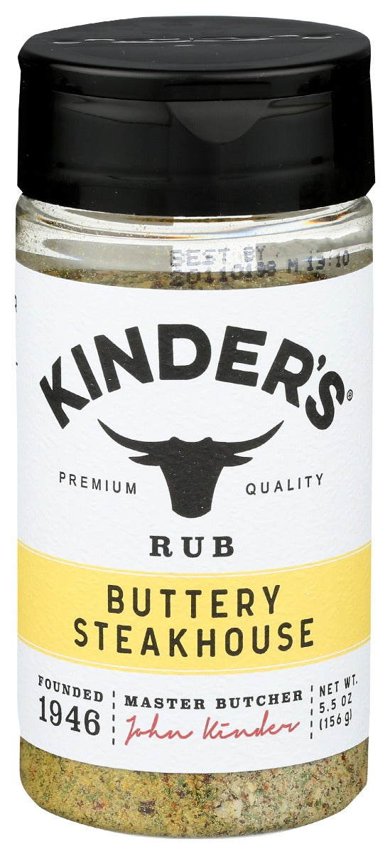 KINDERS: Buttery Steakhouse Rub, 5.5 oz