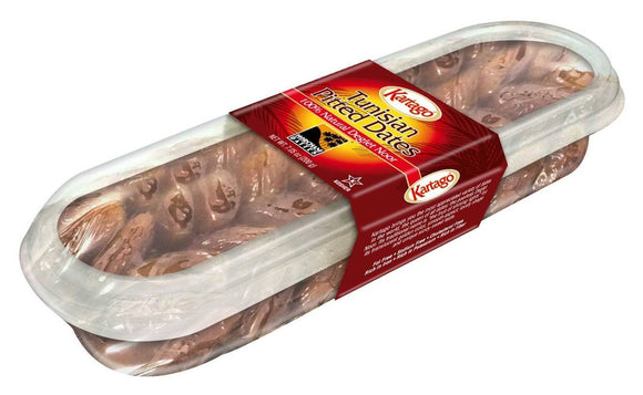 KARTAGO: Natural Deglet Noor Tunisian Pitted Dates, 7.05 oz