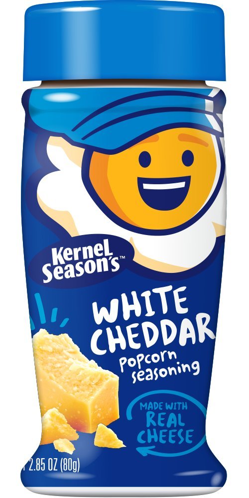 KERNEL SEASONS: Popcorn Seasoning White Cheddar, 2.85 Oz