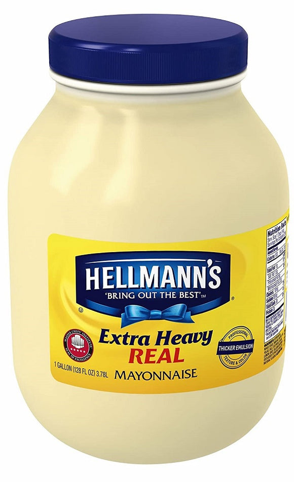 HELLMANN'S: Extra Heavy Real Mayonnaise, 1 ga