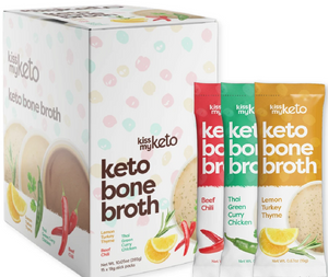 KISS MY KETO: Keto Bone Broth Variety Pack, 285 gm