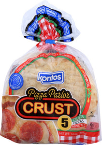 KONTOS: Pizza Parlor Crust 5 Count, 14 oz