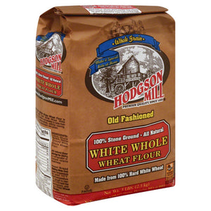 HODGSON MILL: White Whole Wheat Flour, 5 lb